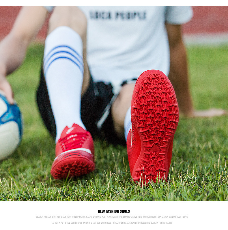 Cross-Border Couple's TF Broken Nail Artificial Lawn AG Long Nail Youth Student Competition Training Shoes Female