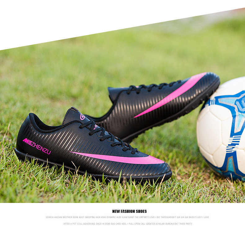 Cross-Border Couple's TF Broken Nail Artificial Lawn AG Long Nail Youth Student Competition Training Shoes Female