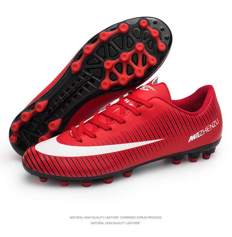 Cross-Border Couple's TF Broken Nail Artificial Lawn AG Long Nail Youth Student Competition Training Shoes Female