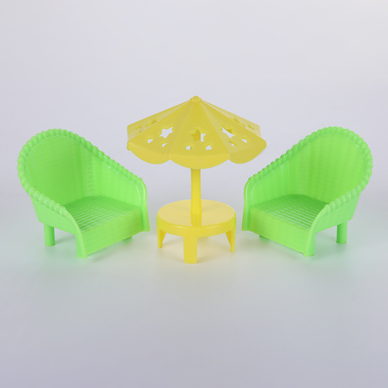 Factory Direct Supply New Girl DIY Toy Chinese and English Label Dream Cottage Swing Lawn Chair Holiday Gift