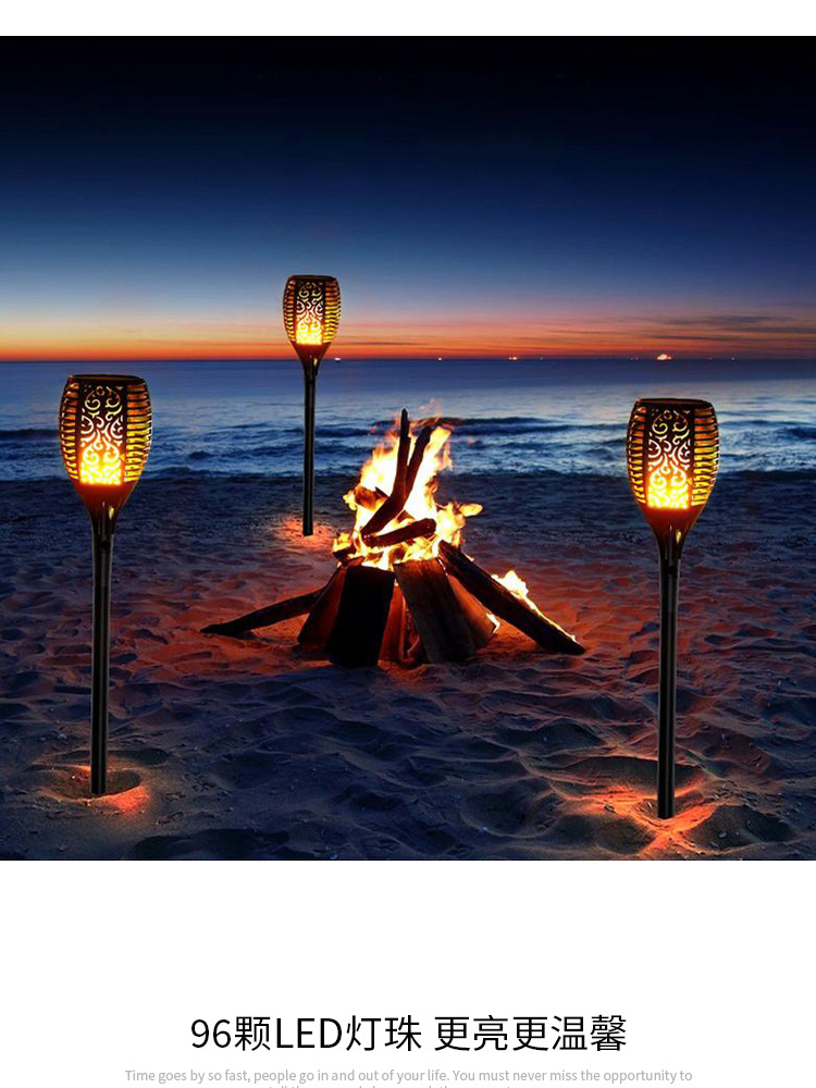 Hot Selling Solar Dynamic Simulation Flame Lamp Waterproof Garden Villa Courtyard Landscape Decoration Lawn Lamp Hot Selling Solar Dynamic Simulation Flame Lamp Waterproof Garden Villa Courtyard Landscape Decoration Lawn Lamp