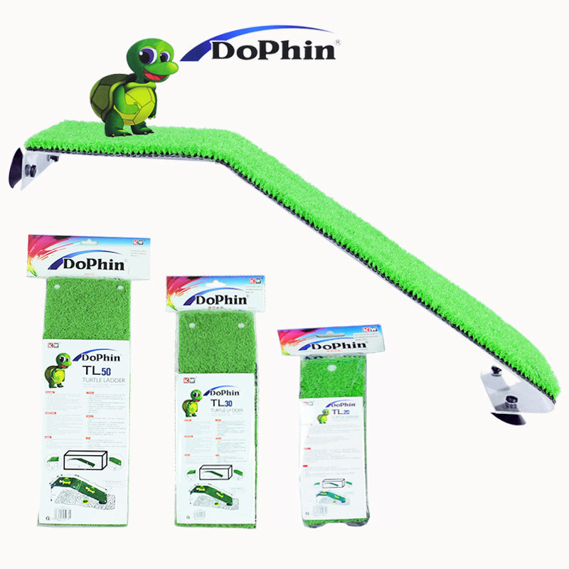 Jianrong Dophin Turtle Ladder Climbing Platform Aquarium Fish Tank Turtle Simulation Lawn Platform Climbing Landscaping