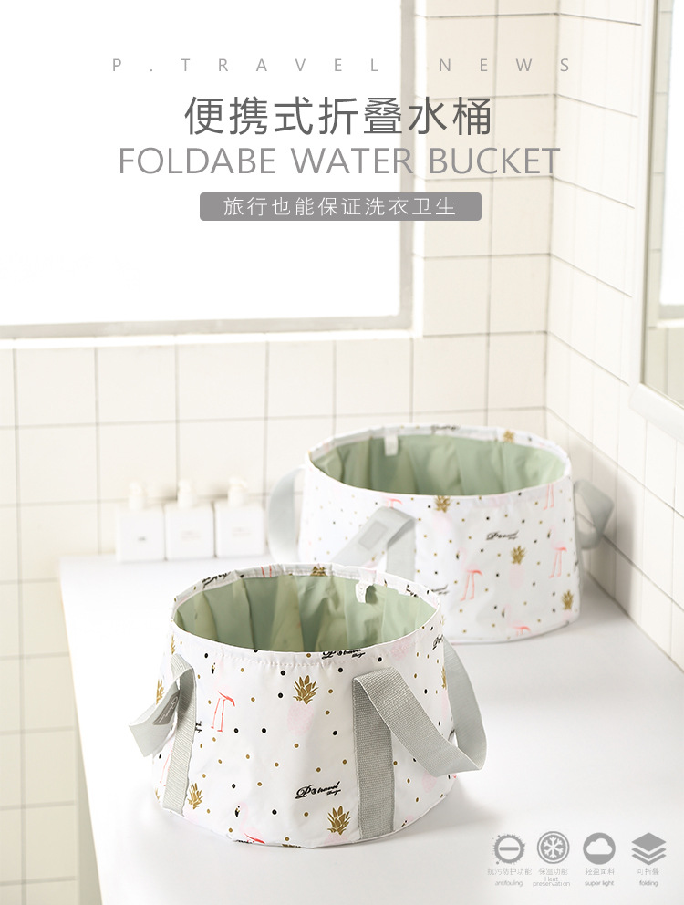 P. Travel Folding Bucket Bag Outdoor Travel Portable Waterproof Bag Large Capacity Portable Folding Waterproof Bag P. Travel Folding Bucket Bag Outdoor Travel Portable Waterproof Bag Large Capacity Portable Folding Waterproof Bag