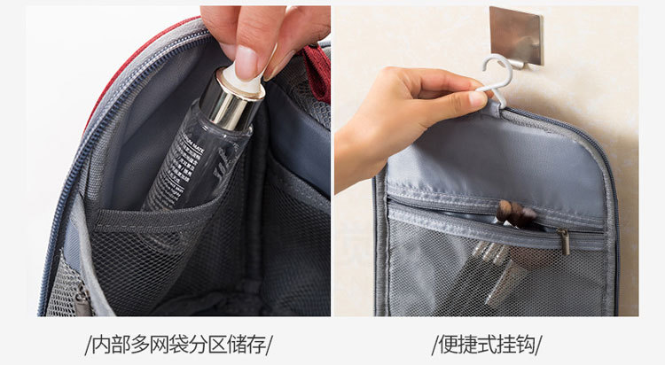 New Korean travel waterproof bag makeup bag large capacity dry and wet separation wash gargle bag finishing bag New Korean travel waterproof bag makeup bag large capacity dry and wet separation wash gargle bag finishing bag