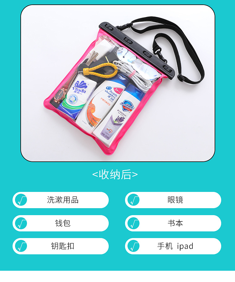 New MultiPurpose OneShoulder Sundries Outdoor Transparent Waterproof Bag Beach Bag Cell Phone Sundries Waterproof Bag New MultiPurpose OneShoulder Sundries Outdoor Transparent Waterproof Bag Beach Bag Cell Phone Sundries Waterproof Bag