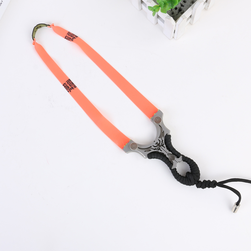Xinqiao rubber products new arrivals slingshot with Solid wood handle catapult 