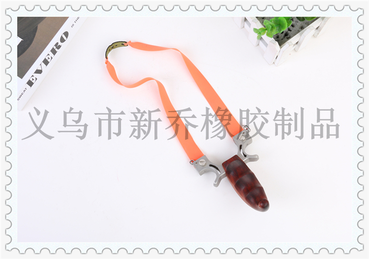 Xinqiao rubber products new arrivals slingshot with Solid wood handle catapult Xinqiao rubber products new arrivals slingshot with Solid wood handle catapult