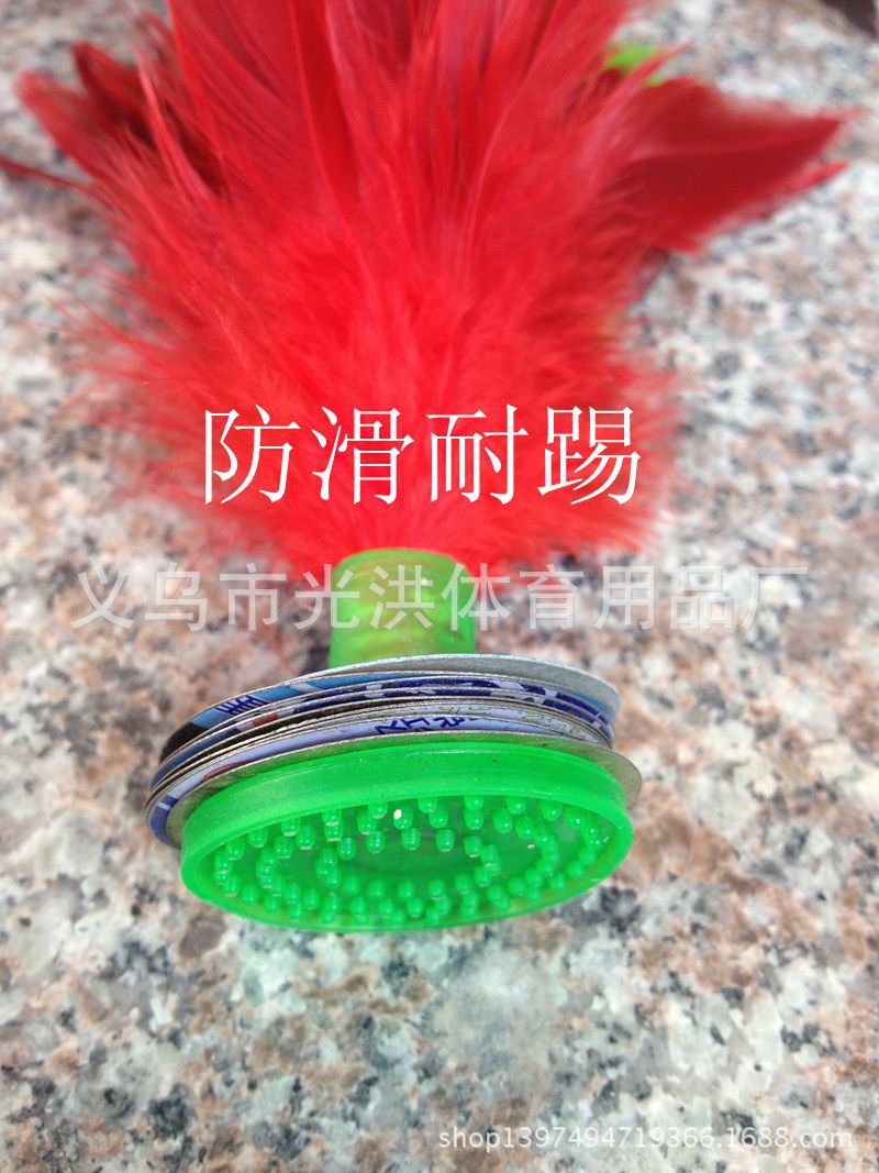 Factory Direct Sales Super Good Quality Color Super Beautiful Cock Hair Soft Rubber Sole Kick Shuttlecock Game-Specific Factory Direct Sales Super Good Quality Color Super Beautiful Cock Hair Soft Rubber Sole Kick Shuttlecock Game-Specific