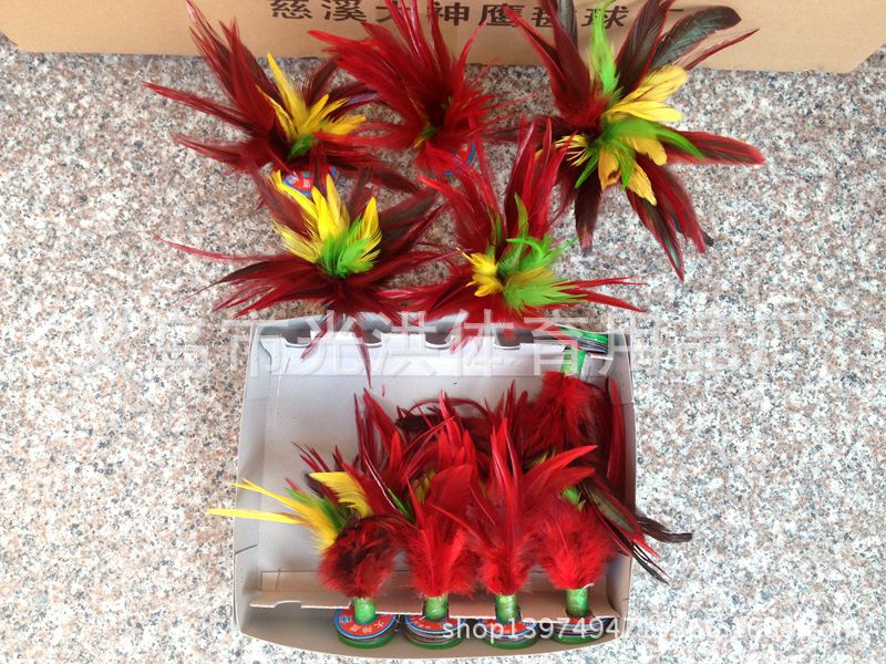 Factory Direct Sales Super Good Quality Color Super Beautiful Cock Hair Soft Rubber Sole Kick Shuttlecock Game-Specific Factory Direct Sales Super Good Quality Color Super Beautiful Cock Hair Soft Rubber Sole Kick Shuttlecock Game-Specific