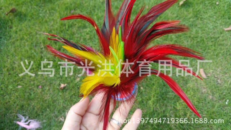 Factory Direct Sales Super Good Quality Color Super Beautiful Cock Hair Soft Rubber Sole Kick Shuttlecock Game-Specific Factory Direct Sales Super Good Quality Color Super Beautiful Cock Hair Soft Rubber Sole Kick Shuttlecock Game-Specific