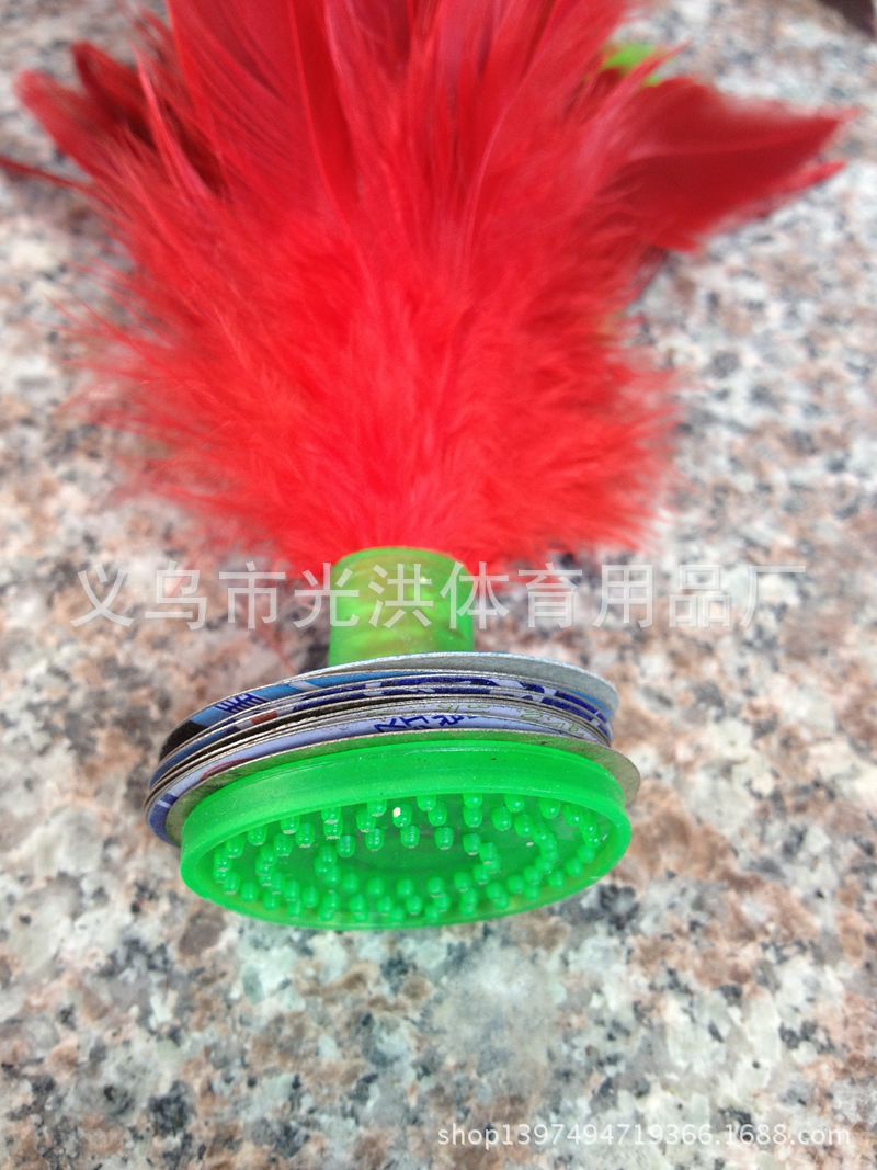 Factory Direct Sales Super Good Quality Color Super Beautiful Cock Hair Soft Rubber Sole Kick Shuttlecock Game-Specific Factory Direct Sales Super Good Quality Color Super Beautiful Cock Hair Soft Rubber Sole Kick Shuttlecock Game-Specific