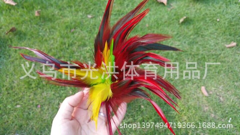 Factory Direct Sales Super Good Quality Color Super Beautiful Cock Hair Soft Rubber Sole Kick Shuttlecock Game-Specific Factory Direct Sales Super Good Quality Color Super Beautiful Cock Hair Soft Rubber Sole Kick Shuttlecock Game-Specific