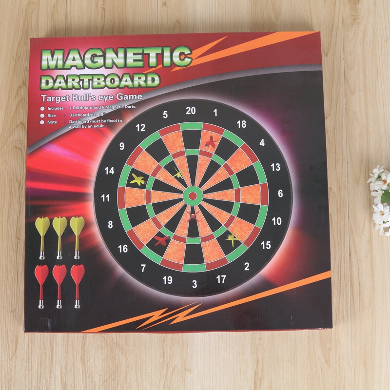 Hanging Magnetic Plastic Dartboard Professional Magnetic Darts Plastic Target Set
