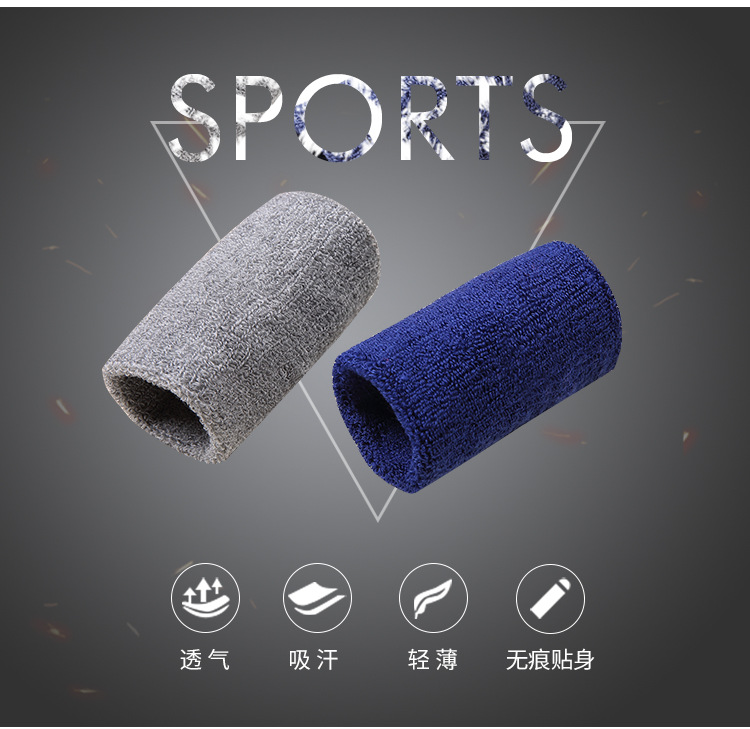 Gear Ins Color Pure Cotton Sweat Absorbing Sports Towel Wristband Basketball Badminton Warm Cuff Wrist Protector