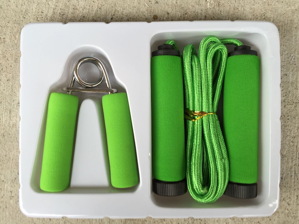 Factory Direct Sales Insurance Company Gift Promotion Set Combination Promotion Product Jump Rope Wrist Developer Set