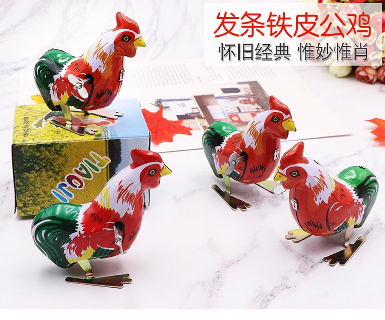 Wind-up Chicken Push-up Chicken Chain Plush Chicken Wind-up Toy Stall Children's Educational Toys Wholesale Wind-up Chicken Push-up Chicken Chain Plush Chicken Wind-up Toy Stall Children's Educational Toys Wholesale