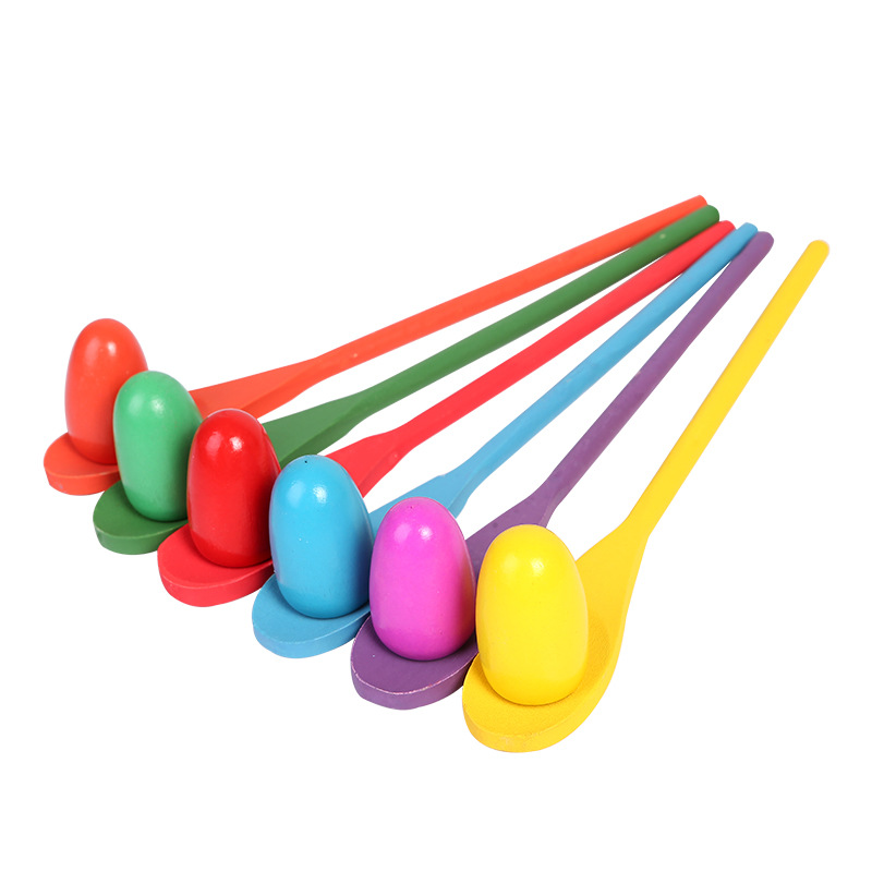 to hold ball for kindergarten children early education is suing interactive feeling system training game Balance egg toy