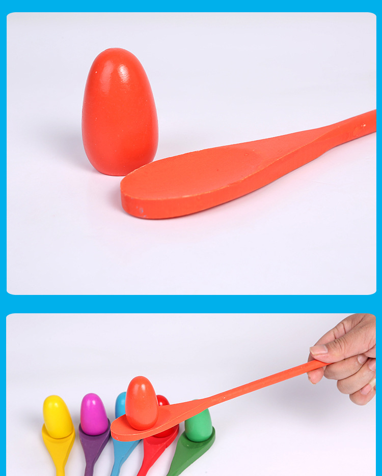 to hold ball for kindergarten children early education is suing interactive feeling system training game Balance egg toy