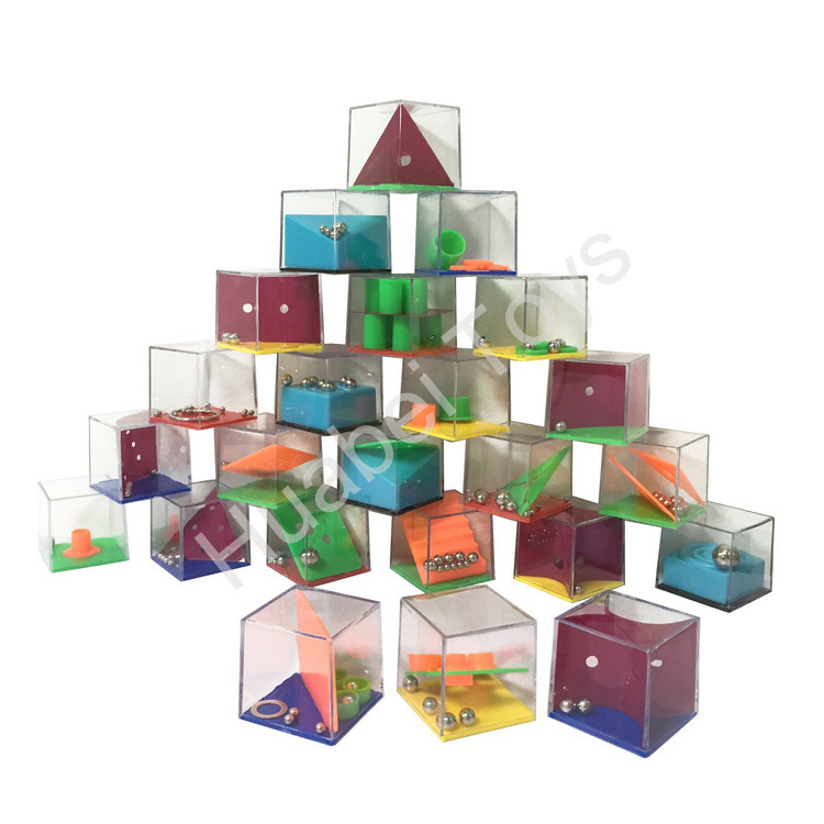 DIY toy game box gravity Balance Beads 24-piece set of Blank Ball Maze puzzle game DIY toy game box gravity Balance Beads 24-piece set of Blank Ball Maze puzzle game