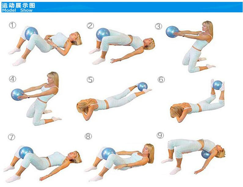 Pilates Yoga Ball Wheat Tube Ball 25cm Balance Fitness Ball Gymnastic Ball Children Pregnant Women PVC Yoga Ball Pilates Yoga Ball Wheat Tube Ball 25cm Balance Fitness Ball Gymnastic Ball Children Pregnant Women PVC Yoga Ball