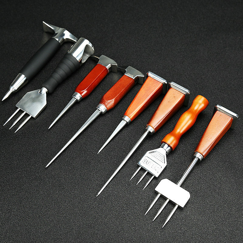 Japanese-Style Three-Fork Ice Cone Three-Head Ice Cone Single-Fork Ice Cone Cutting Skates Cut Skates Bar