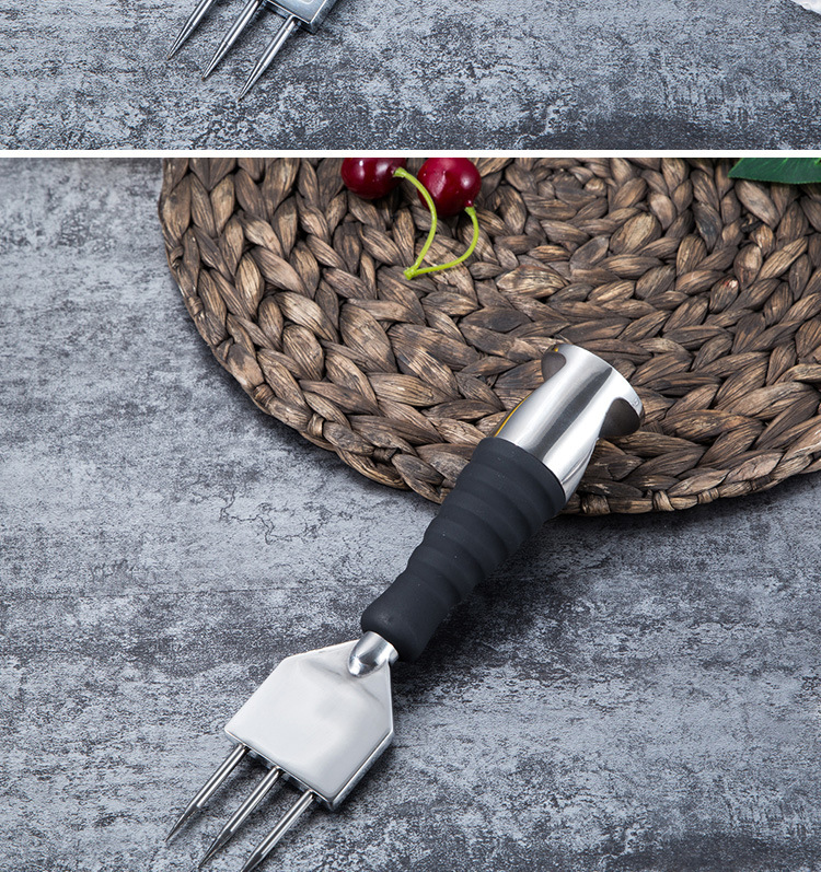 Japanese-Style Three-Fork Ice Cone Three-Head Ice Cone Single-Fork Ice Cone Cutting Skates Cut Skates Bar Japanese-Style Three-Fork Ice Cone Three-Head Ice Cone Single-Fork Ice Cone Cutting Skates Cut Skates Bar