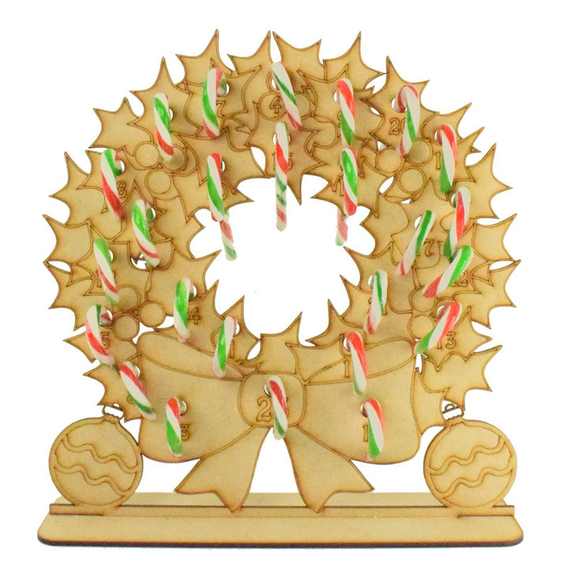 Ferrero chocolate candy bars orange Christmas tree decorations