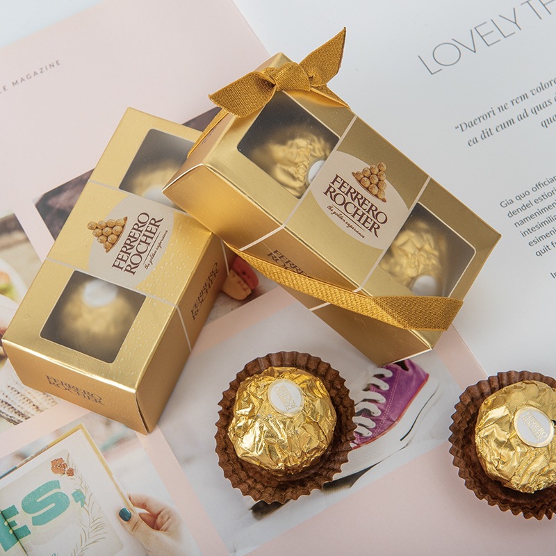 Lindt Ferrero 2-Piece Box Box Wedding and Wedding Wedding Candies Box Return Gift Gift Box Wholesale