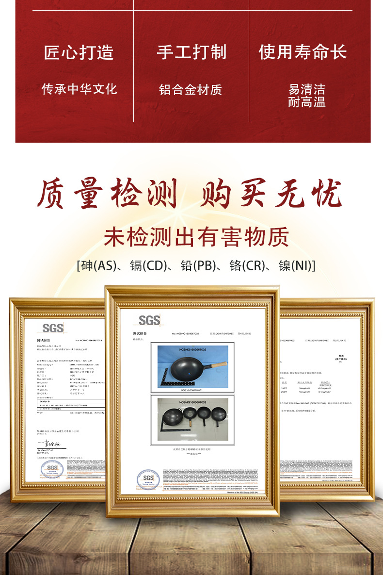 Steak Fry Pan Red Non-Coated Non-Stick Pan Household Aluminum Alloy Pan Frying Pan Frying Pan Factory Direct Sales Steak Fry Pan Red Non-Coated Non-Stick Pan Household Aluminum Alloy Pan Frying Pan Frying Pan Factory Direct Sales