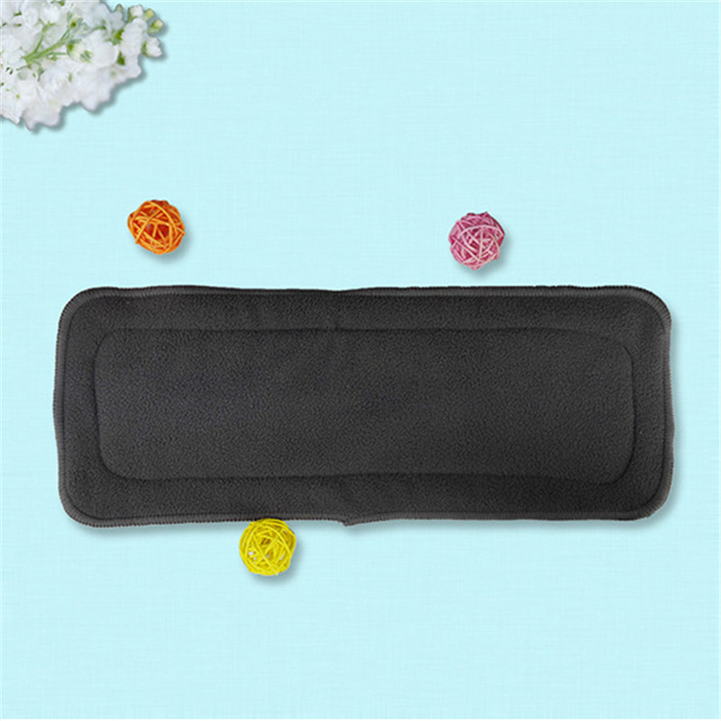 Four-Layer Five-Layer Bamboo Charcoal Fiber Infant Diapers Newborn Absorbent Breathable Soft Diapers Can Be Pasted