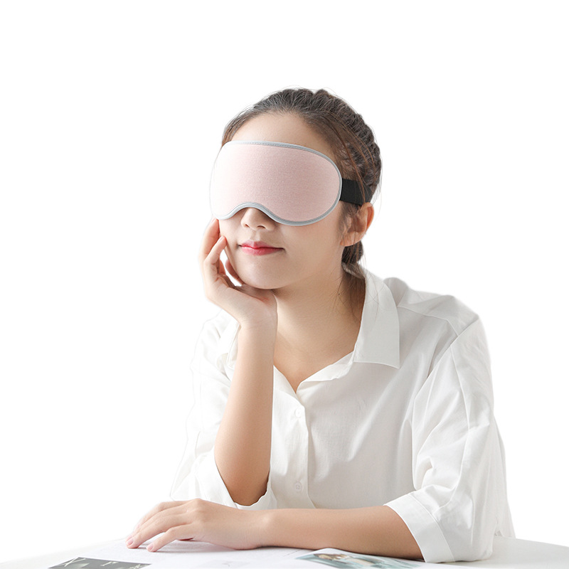 Factory low price sleeping eye mask usb heating heating steam eye mask eye protection 3D shading sleep mask