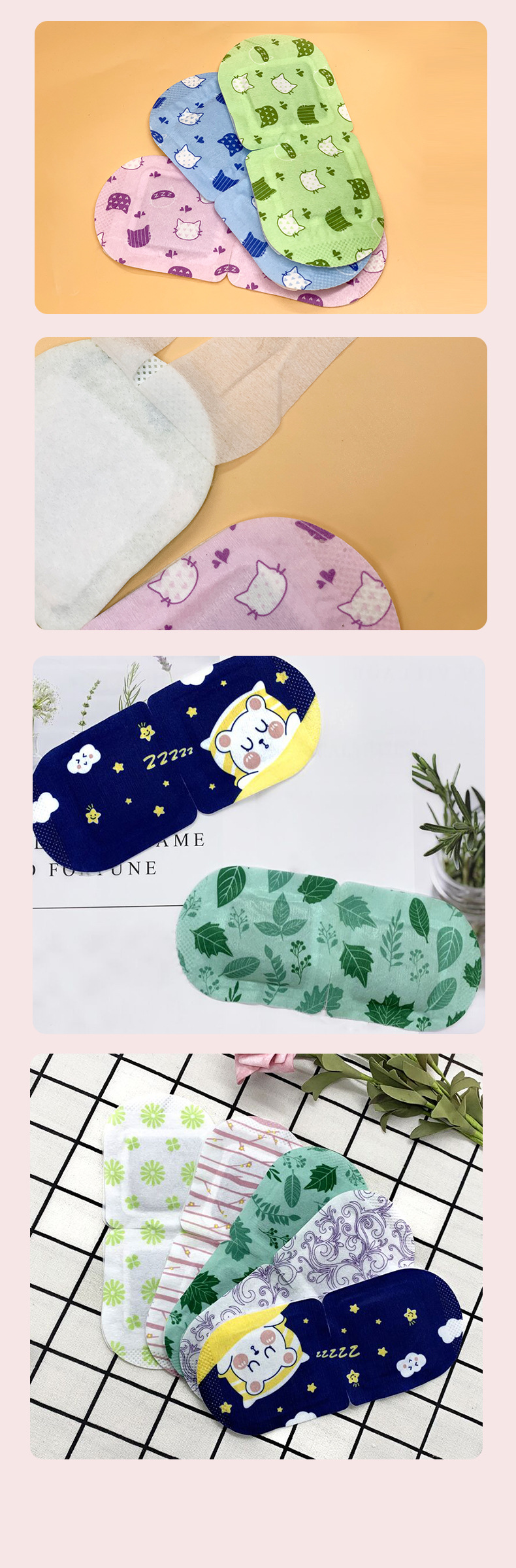 SOURCE Factory Steam Eyeshade Custom Self-Heating Sleep Hot Compress Eye Mask Processing Wormwood Eye Mask Wholesale SOURCE Factory Steam Eyeshade Custom Self-Heating Sleep Hot Compress Eye Mask Processing Wormwood Eye Mask Wholesale