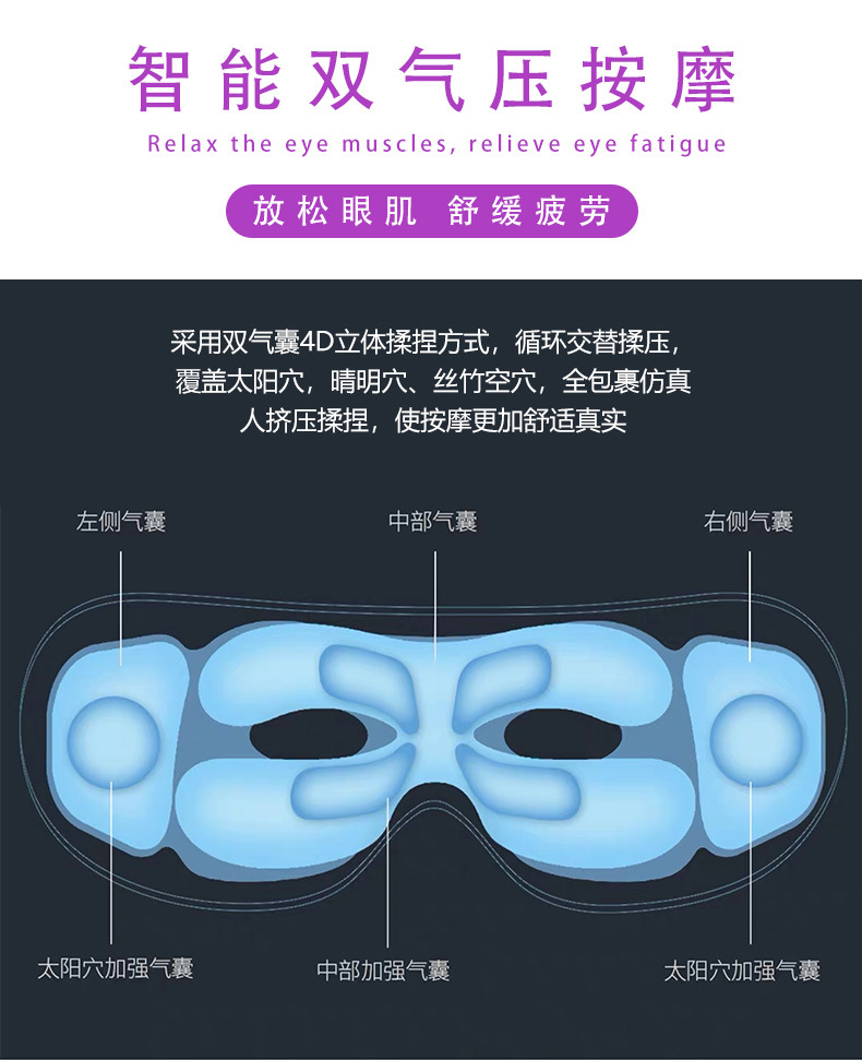 Massager Student Hot Compress Axial Rod Charging Eye Care Machine Nursing Electric Eye Massager Steam Heating Eye Mask Massager Student Hot Compress Axial Rod Charging Eye Care Machine Nursing Electric Eye Massager Steam Heating Eye Mask