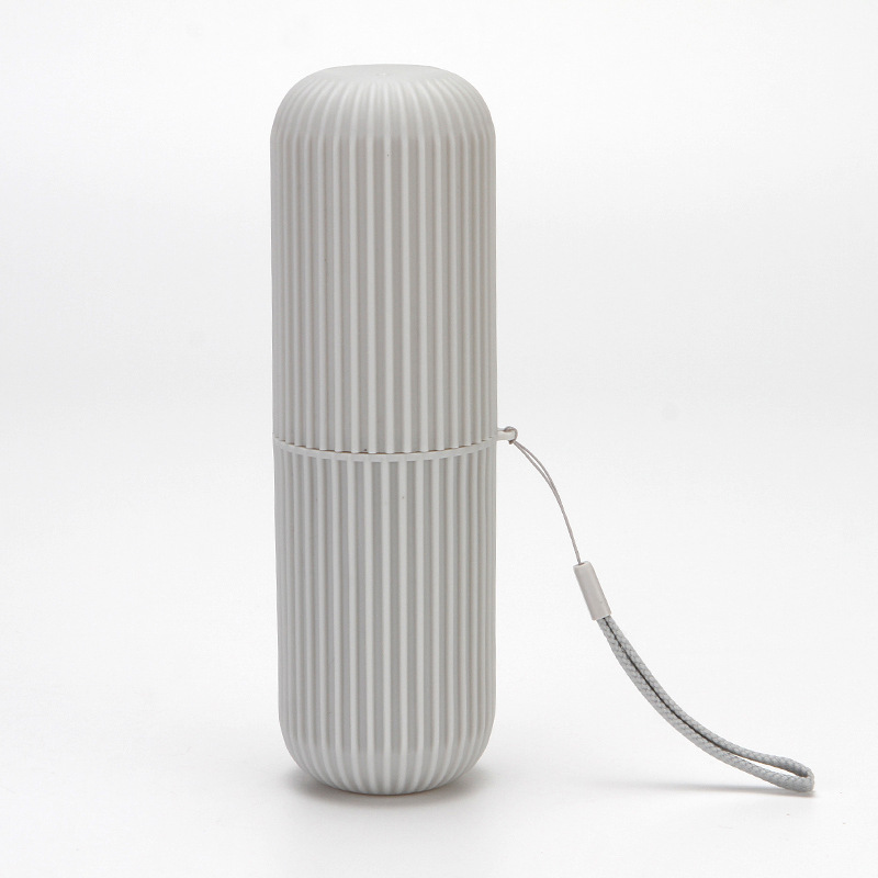 Travel Toothbrush Box Set Washing Cup Toothpaste with Lid ToothCleaners Cylinder Toothbrush Storage Box Gargle Cup