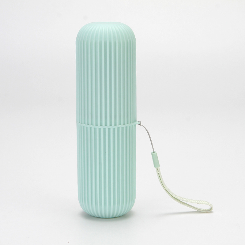 Travel Toothbrush Box Set Washing Cup Toothpaste with Lid ToothCleaners Cylinder Toothbrush Storage Box Gargle Cup