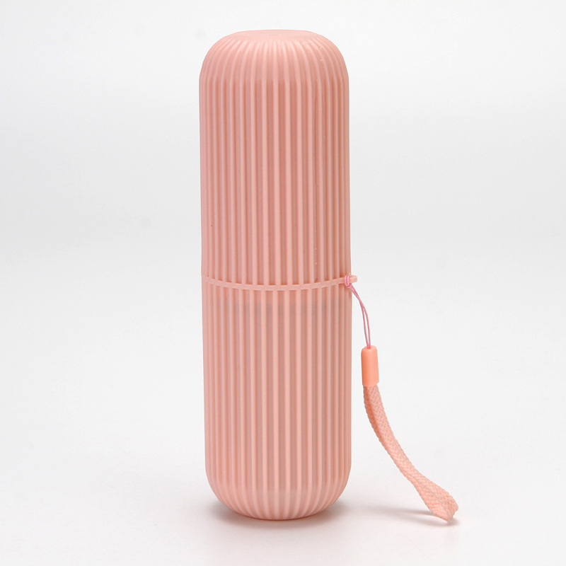 Travel Toothbrush Box Set Washing Cup Toothpaste with Lid ToothCleaners Cylinder Toothbrush Storage Box Gargle Cup