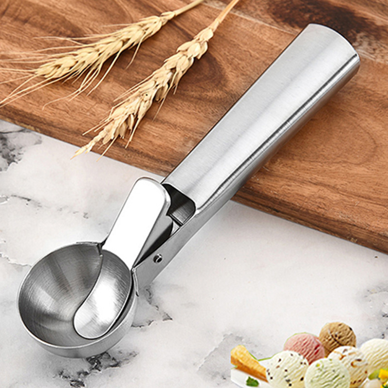 Factory Wholesale Ice-Cream Spoon Fruit Ball Scoop Scoop Popsickle Stick Ice Cream Spoon Ice-Cream Spoon