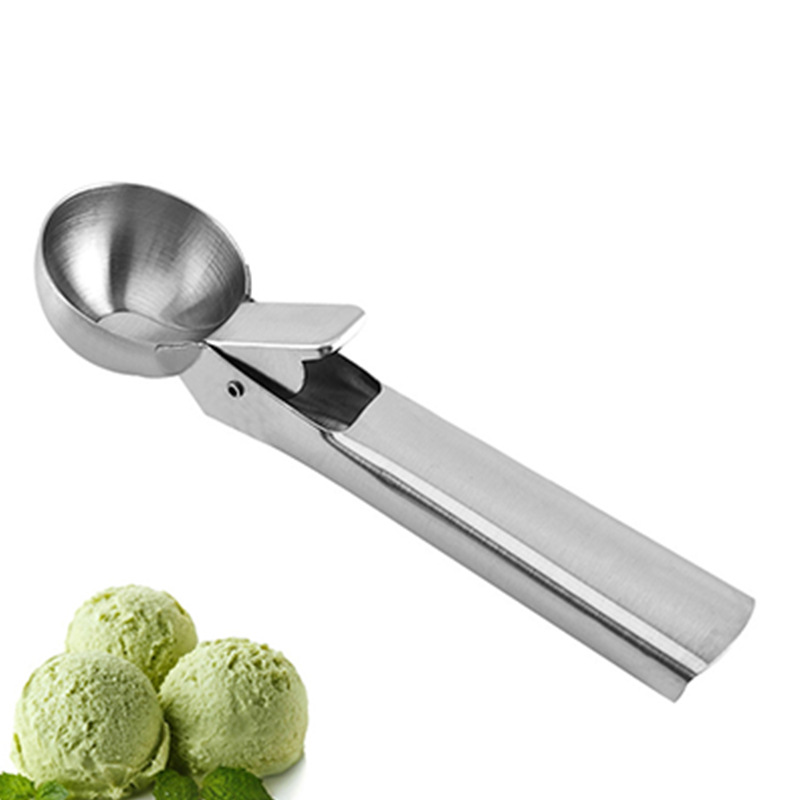 Factory Wholesale Ice-Cream Spoon Fruit Ball Scoop Scoop Popsickle Stick Ice Cream Spoon Ice-Cream Spoon