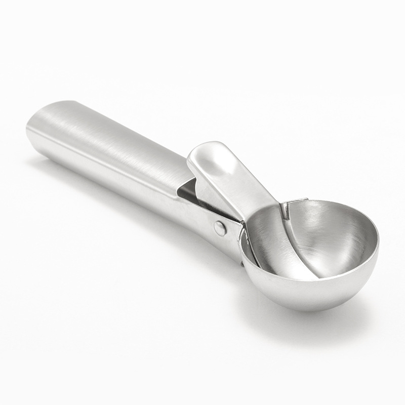 304 Stainless Steel Cream Dipper Digging Ice-Cream Spoon Dual-Purpose Ice Cream Ball Scoop Ball Scoop 