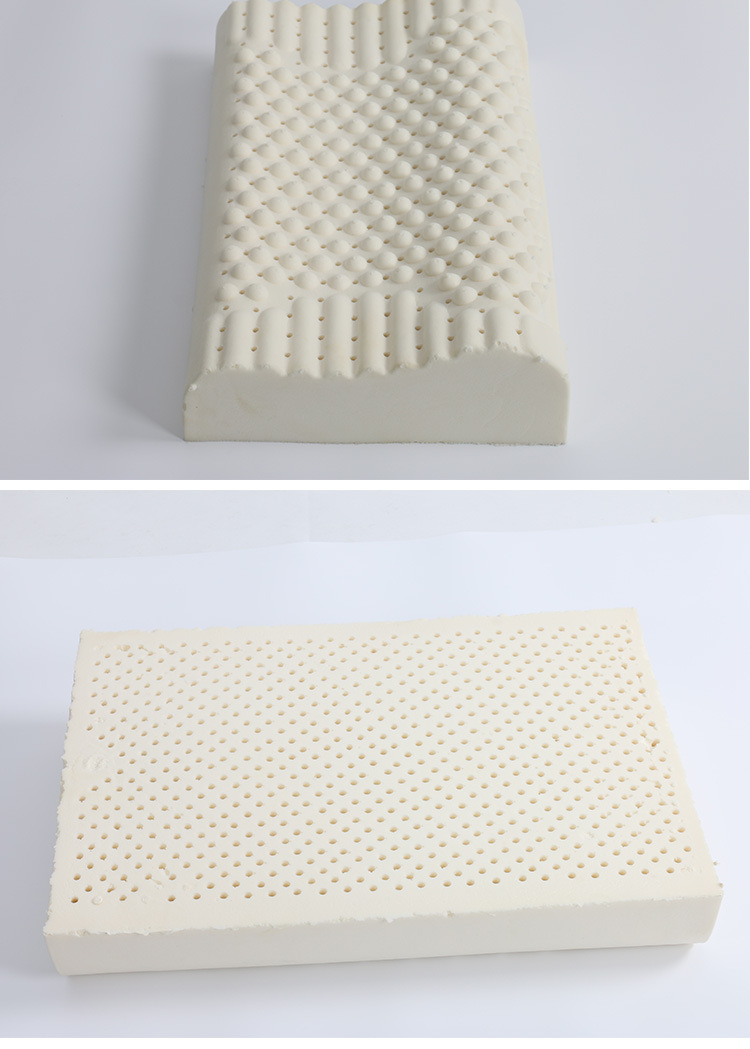 Pure natural latex pillow release pressure massage pillow health care pillow neck protection pillow