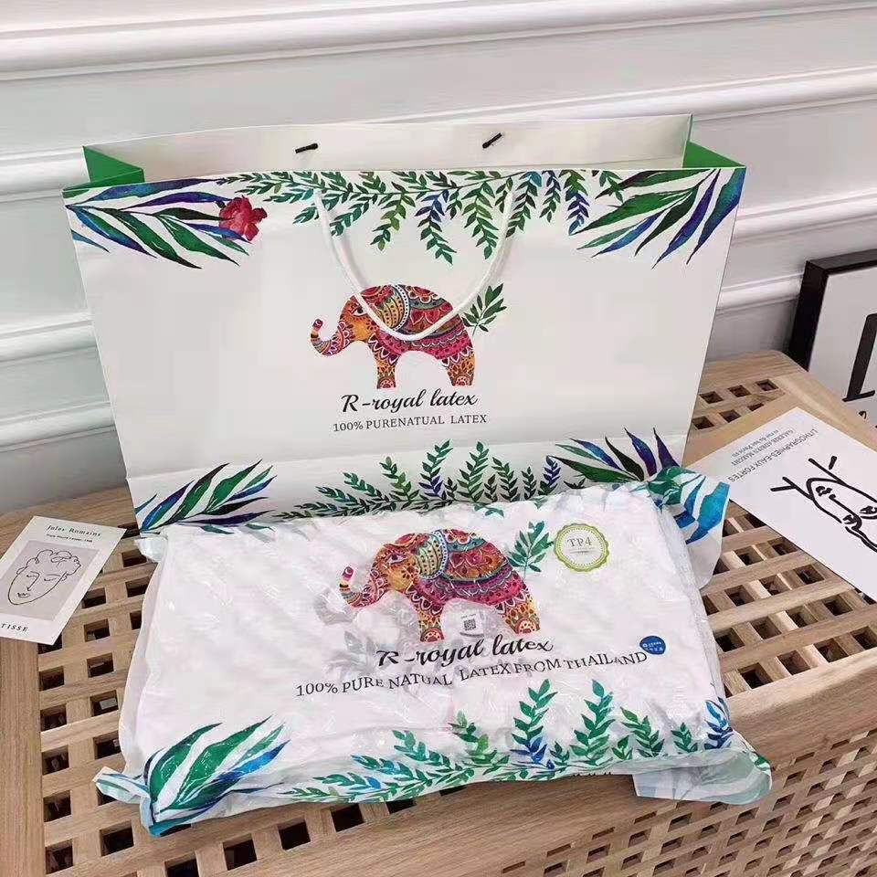 Factory Production and Sales of New Elephant Natural Latex Pillow Adult Latex Memory Pillow Docking Gifts Wholesale