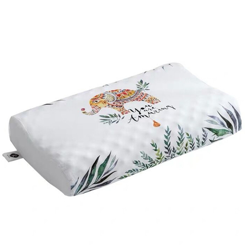 Factory Production and Sales of New Elephant Natural Latex Pillow Adult Latex Memory Pillow Docking Gifts Wholesale