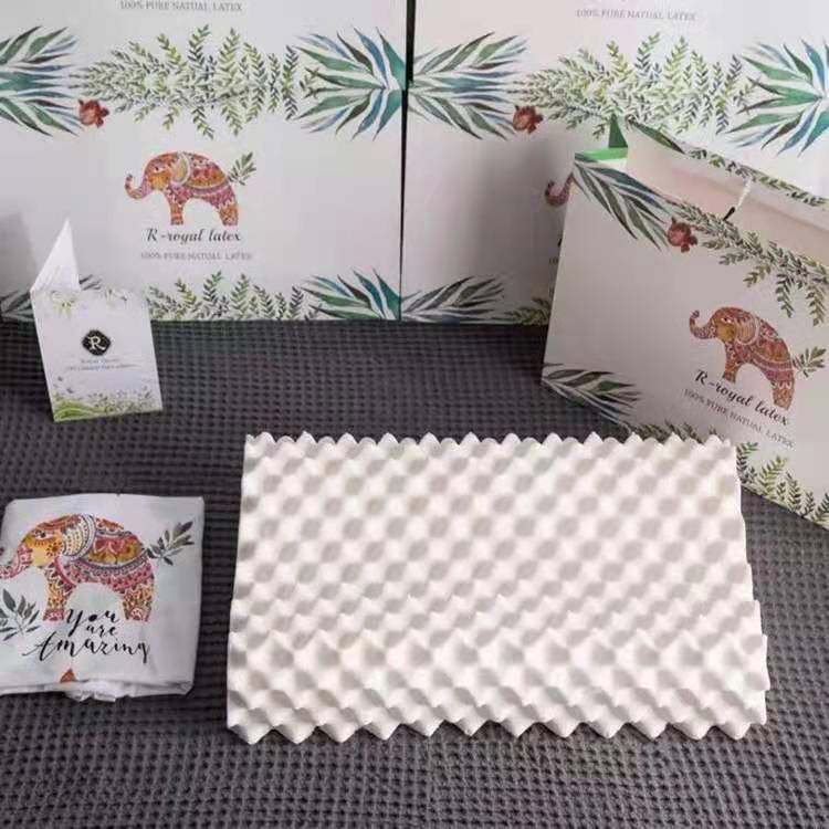 Factory Production and Sales of New Elephant Natural Latex Pillow Adult Latex Memory Pillow Docking Gifts Wholesale