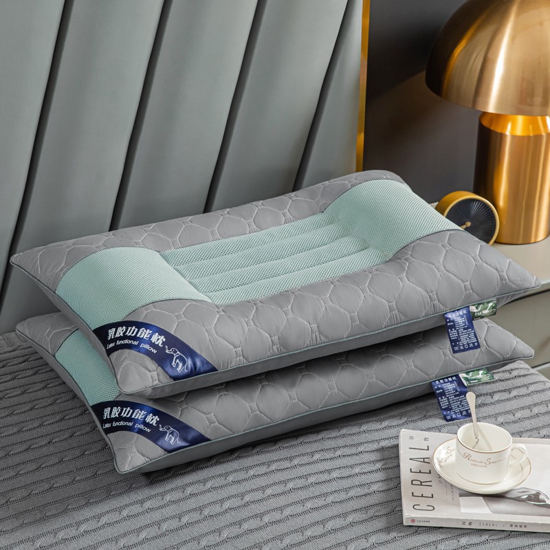 Foreign Trade Pillow Ketsumeishi Latex Pillow Core Hotel Pillow Inner Health Care Pillow Core