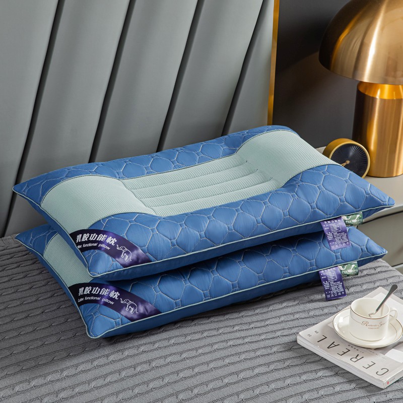 Foreign Trade Pillow Ketsumeishi Latex Pillow Core Hotel Pillow Inner Health Care Pillow Core