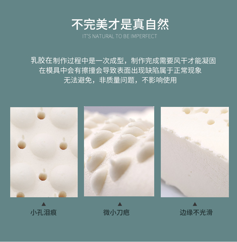 Sandalwood Latex Pillow Wave Neck Protection Single Pillow Slow Rebound Gift Pillow Group Purchase Wholesale