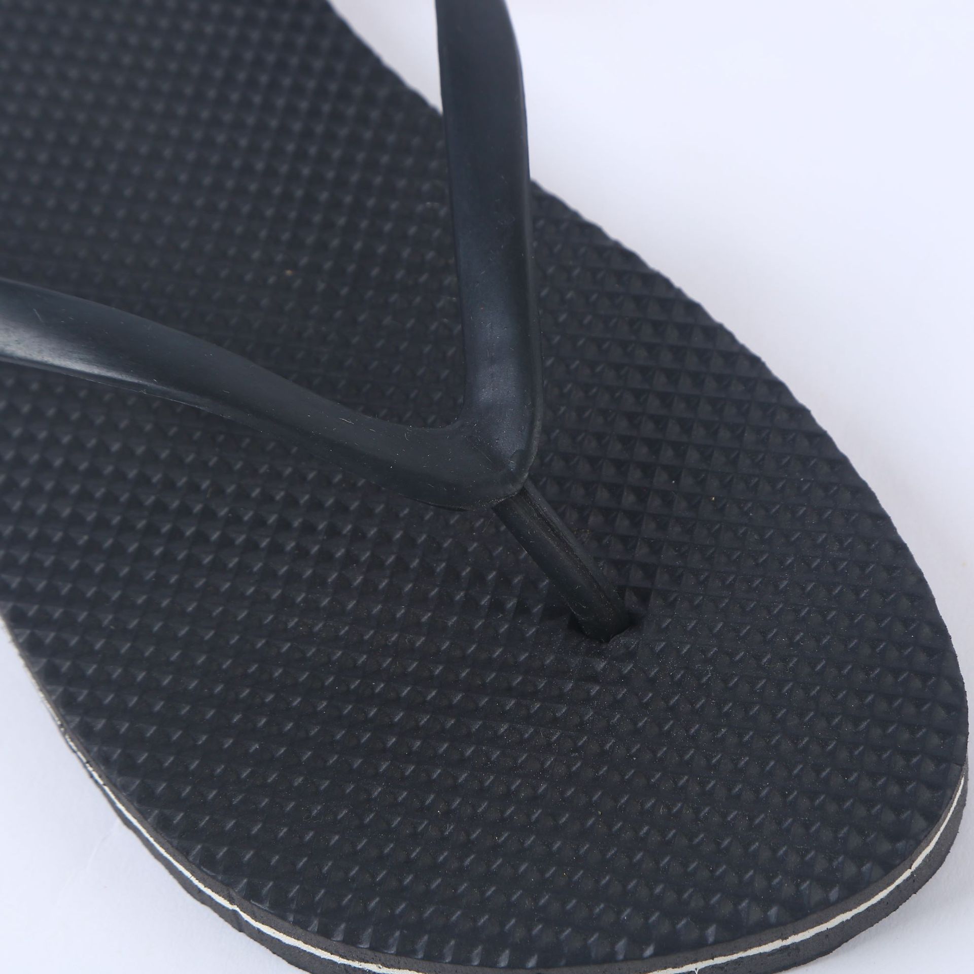 Foreign Trade Africa Eva Black Flip-Flops Flip-Flops Fashion Beach Shoes Non-Slip Flat Slippers Quantity Discounts