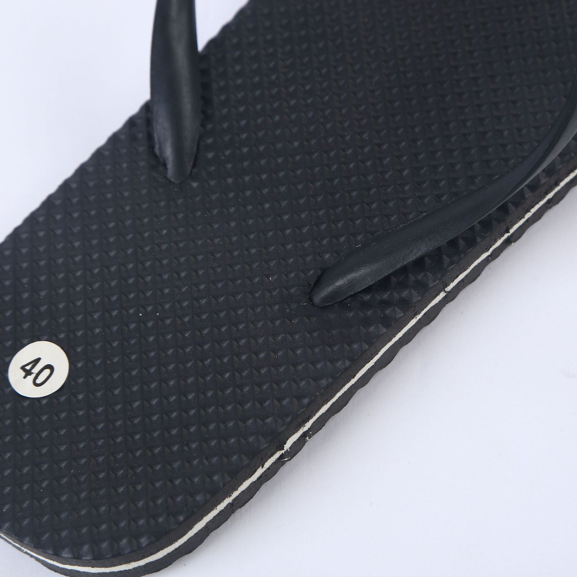 Foreign Trade Africa Eva Black Flip-Flops Flip-Flops Fashion Beach Shoes Non-Slip Flat Slippers Quantity Discounts