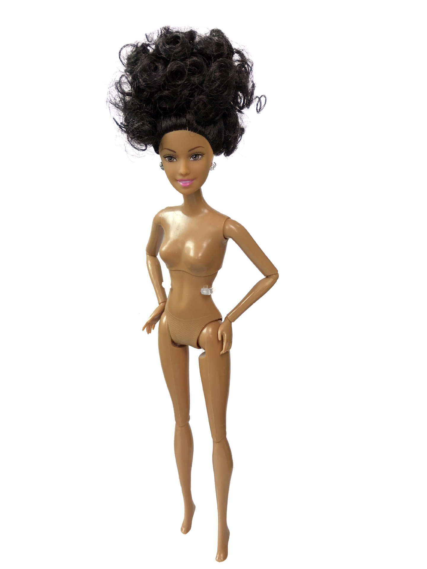 African Black Doll 28 Foreign Trade Cross-Border Multi-Joint Black Skin Africa Baby Doll