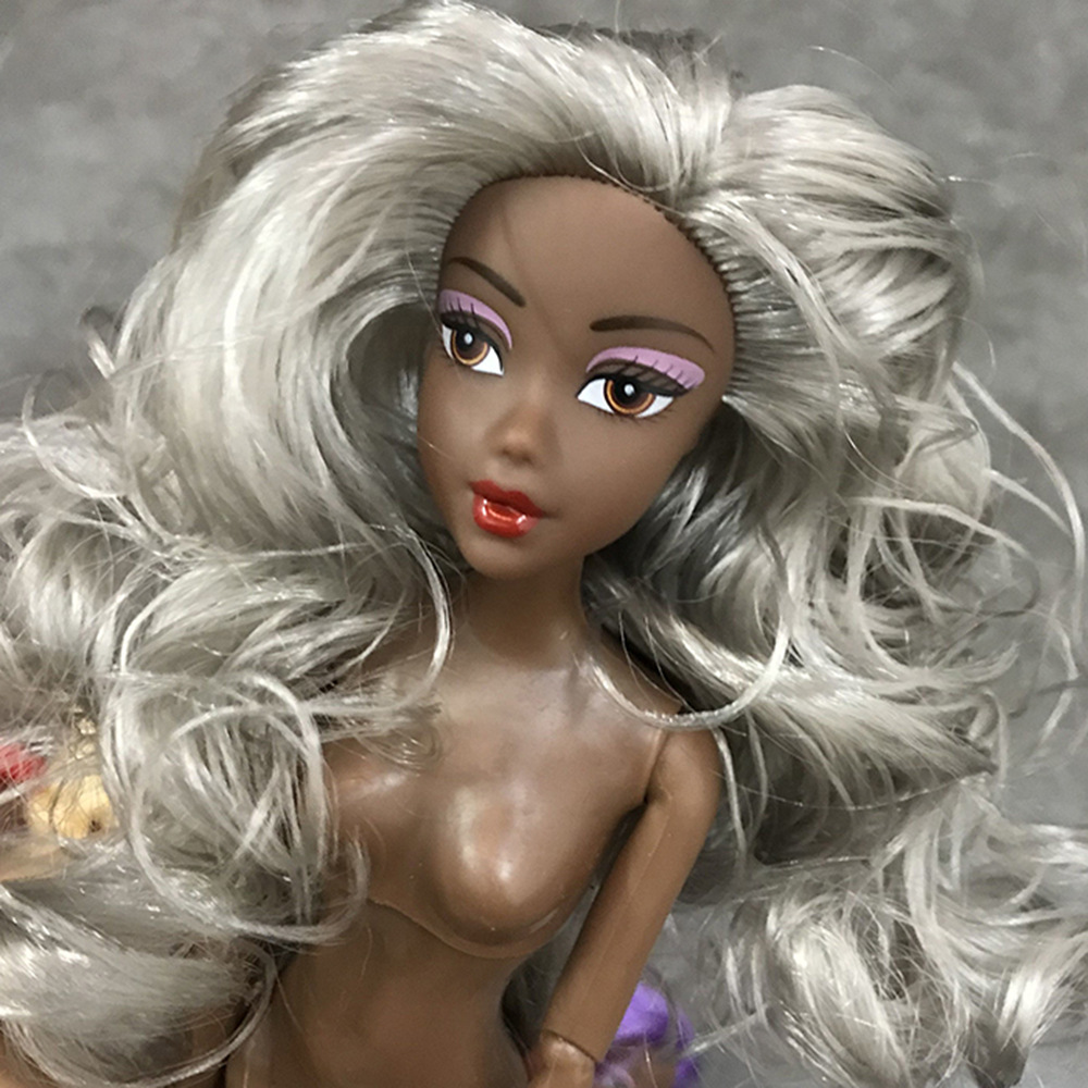 African Black Doll 28 Foreign Trade Cross-Border Multi-Joint Black Skin Africa Baby Doll